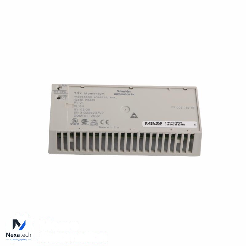 Schneider 171CCS78000 M1/M1E processors adaptor - 2 Modbus - 20 MHz