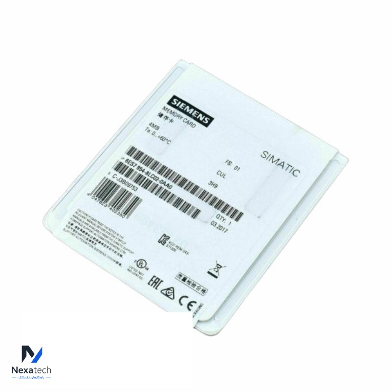 SIEMENS 6ES7954-8LC02-0AA0 Memory Card - 4MB