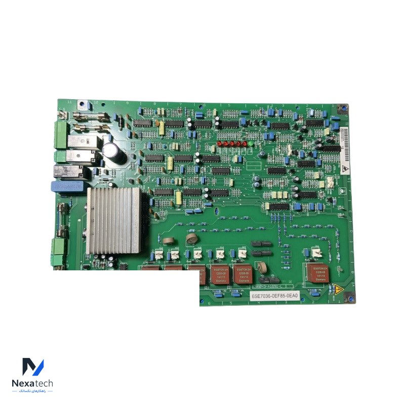 Siemens 6SE7036-0EF85-0EA0 Control and Pre-charging Module
