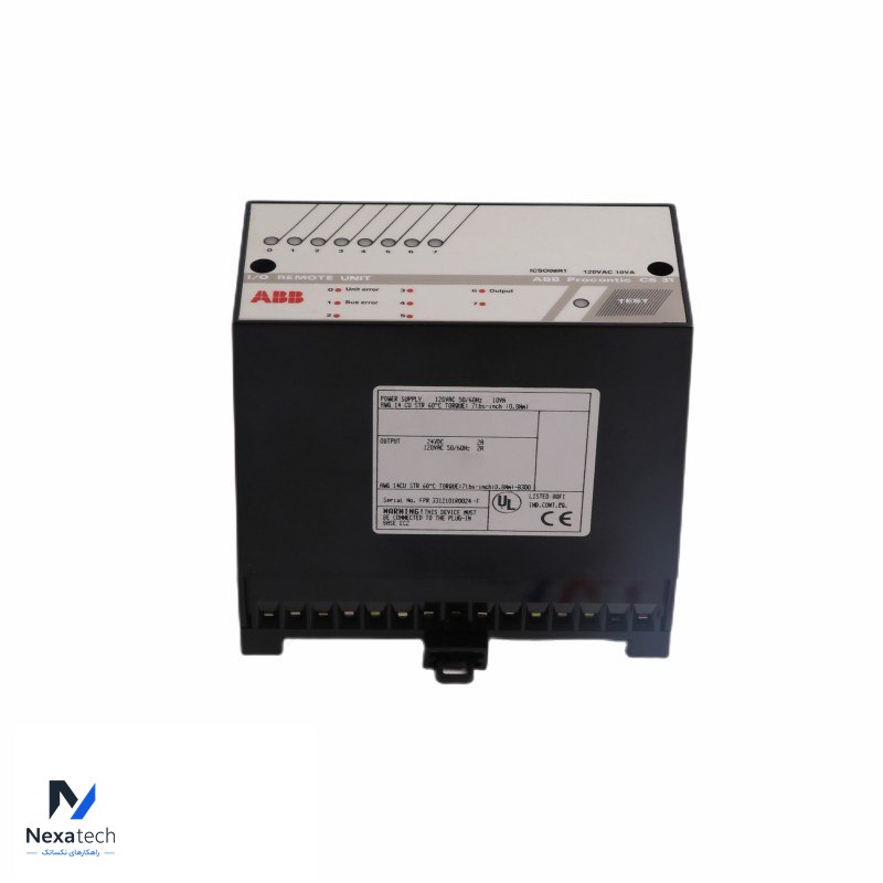 ABB CS31 ICSO08R1 FPR3312101R0024 I/O Remote Unit