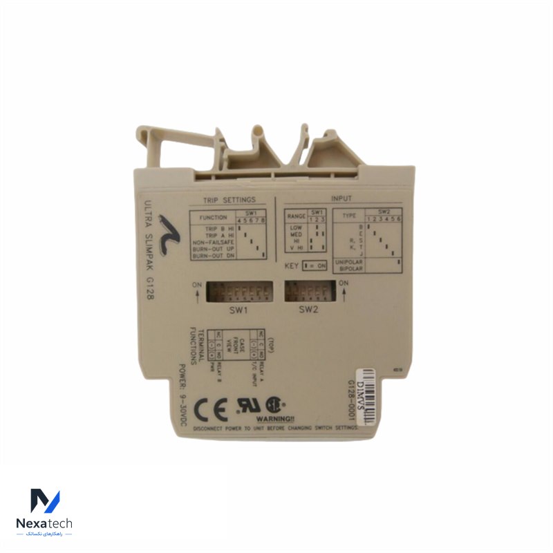 ULTRA SLIMPAK G128 T/C Input Limit Alarm
