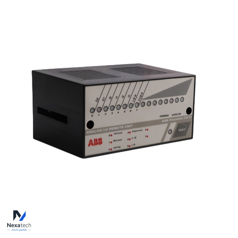 ABB ICSM06A6 FPR3350601R1062 Analog I/O Remote Unit