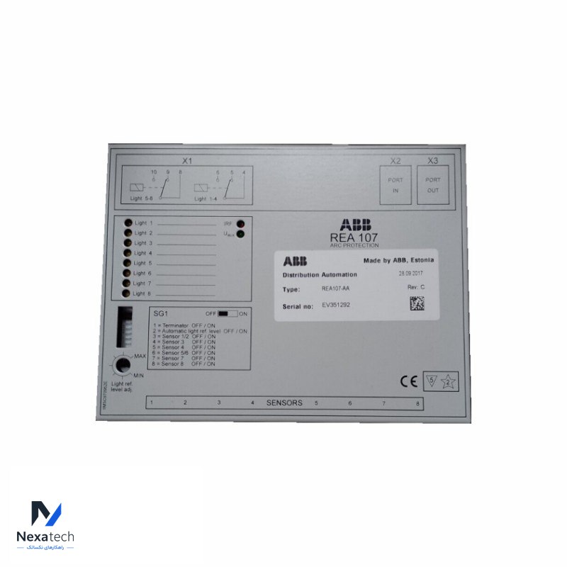 ABB REA107-AA RLY-REA107-AAA Arc Protection Relay