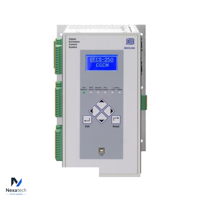 BASLER DECS-250-LN2SN1N DIGITAL EXCITATION CONTROL SYSTEM