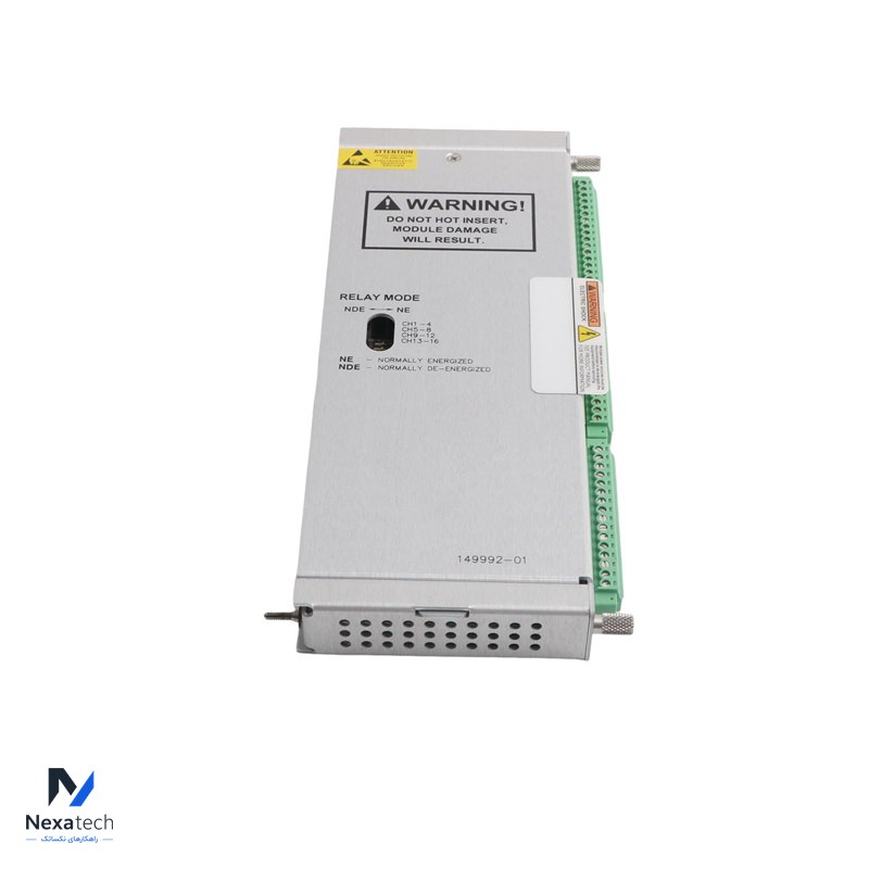 BENTLY NEVADA 149992-01 Spare 16-Channel Relay Output Module