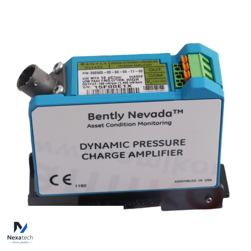 BENTLY NEVADA 350500-00-00-00-11-00 Dynamic Pressure Charge Amplifier