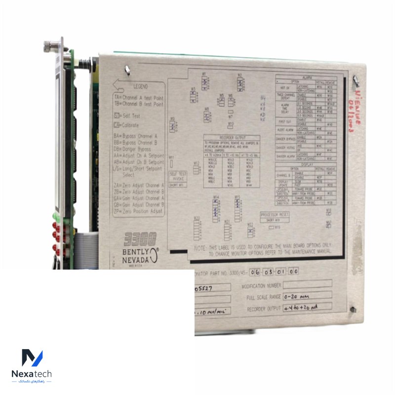 Bently Nevada 88984-02 Seismic Monitor