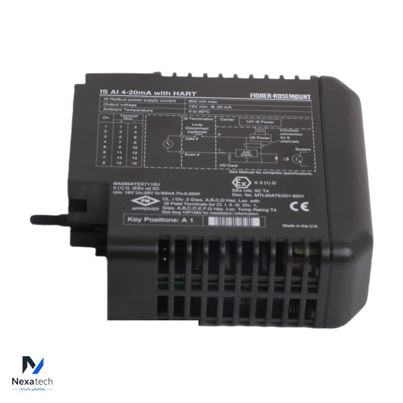 EMERSON VE4012S2B2 KJ3102X1-BA 112P1863X032 Analog Input Module