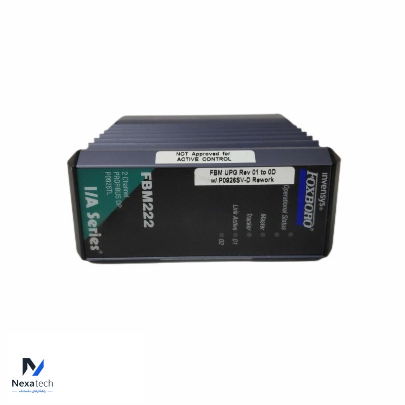 FOXBORO FBM222 P0926TL Redundant PROFIBUS Communication Module