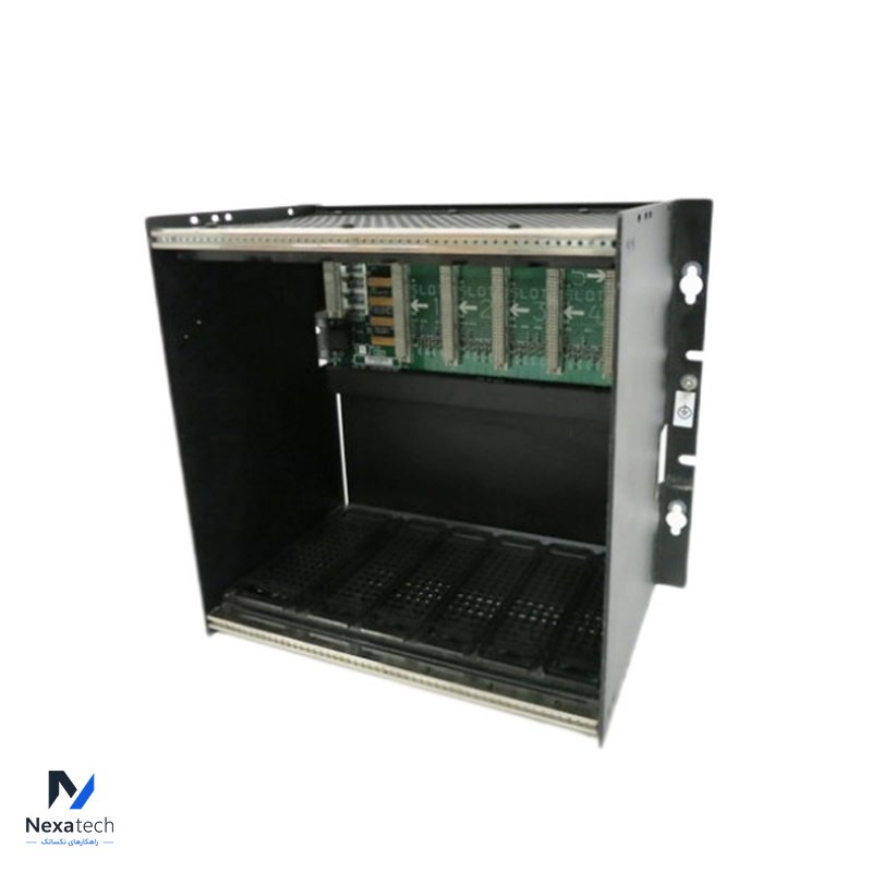 GE IC697CHS750 5-Slot Rear Mount I/O Rack