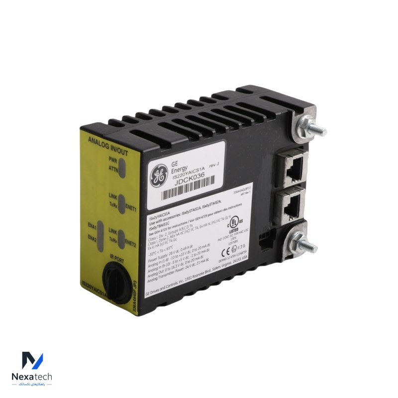 General Electric IS220YAICS1A Analog I/O Module