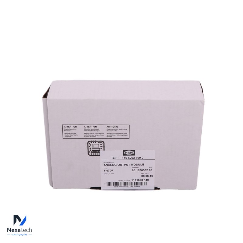 HIMA F6705 Analog output module