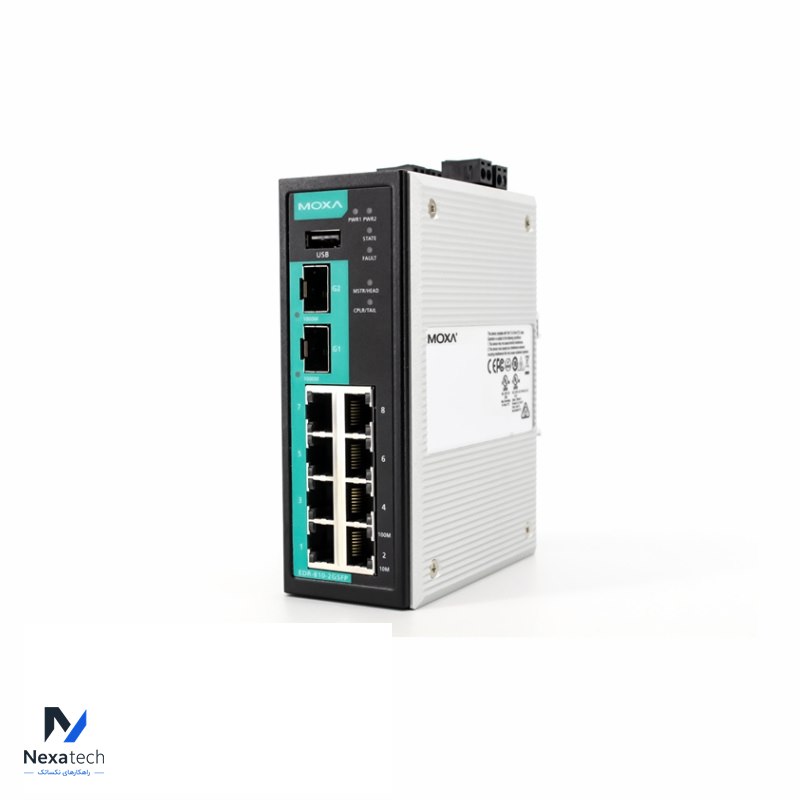MOXA EDR-810-2GSFP multiport secure router
