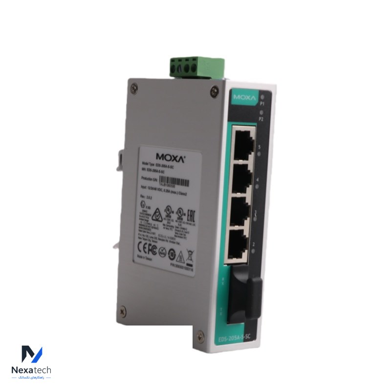 Moxa EDS-205A unmanaged Ethernet switches