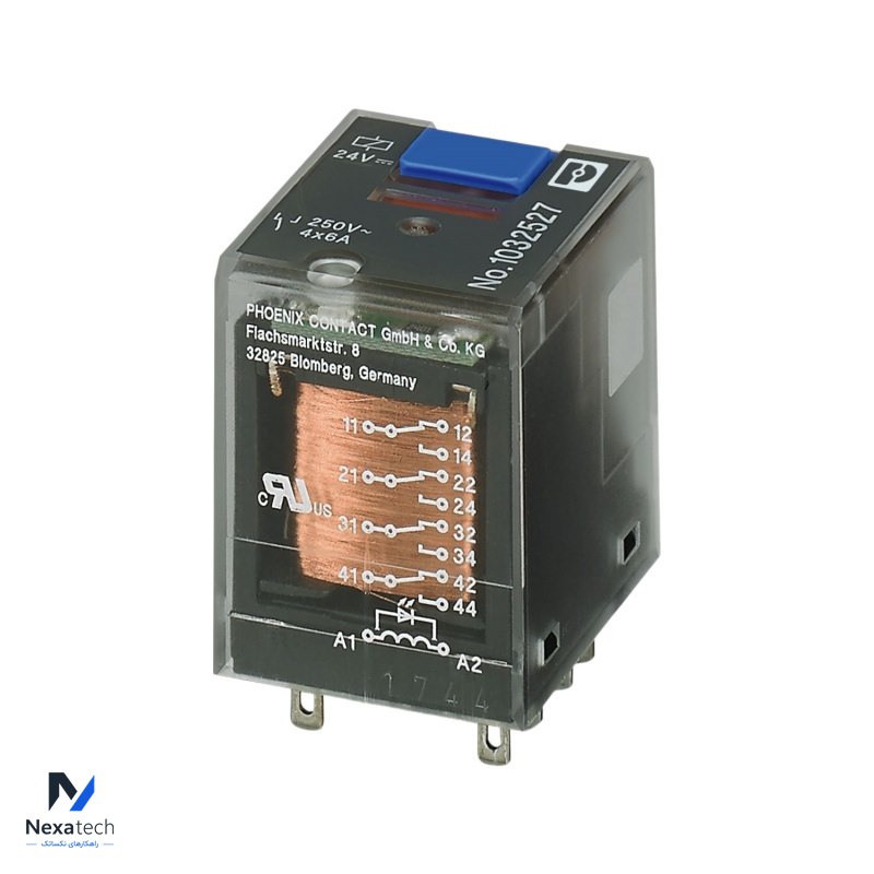 PHOENIX CONTACT REL-IR-BL/L-24DC/4×21 1032527 Single relay