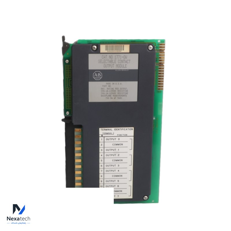 PLC 1771-OW Selectable Contact Output Module