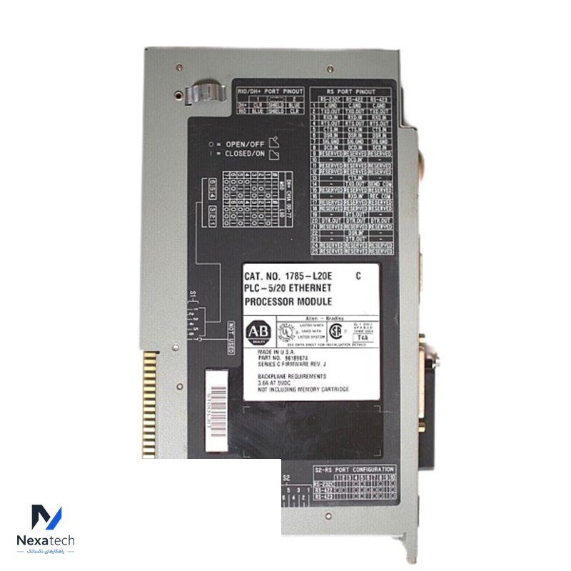 PLC 1785-L20E Ethernet Processor Module