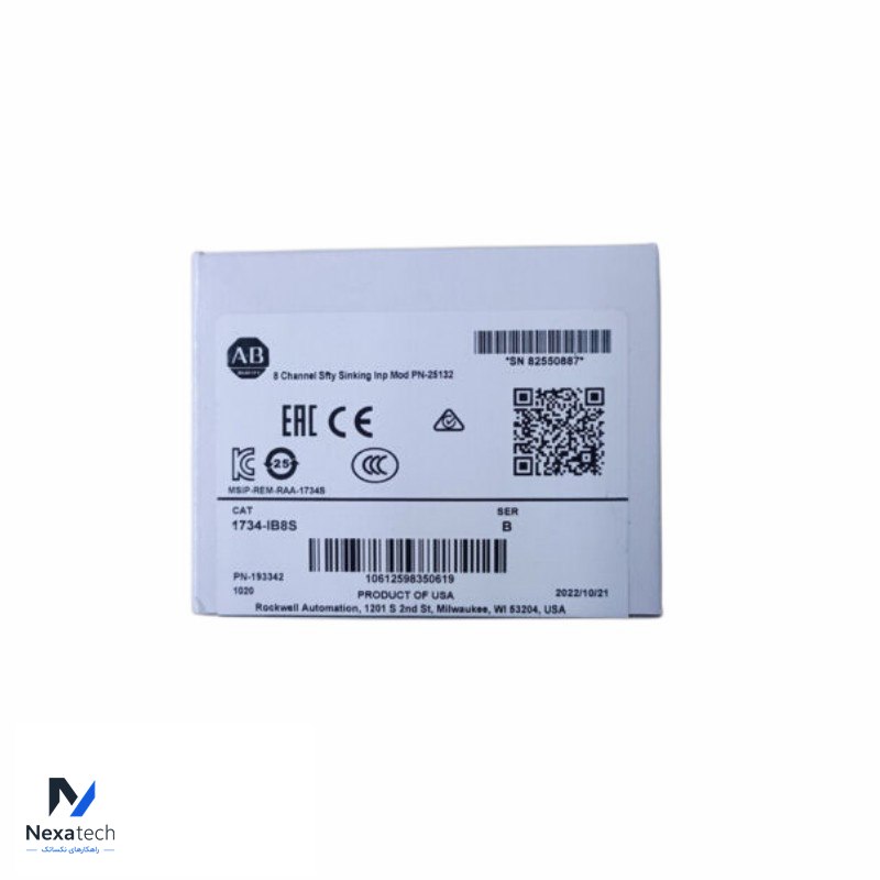 PN-193342 1734-IB8S Channel Safety Sinking Input Module