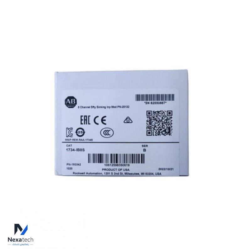 PN-193342 1734-IB8S Channel Safety Sinking Input Module