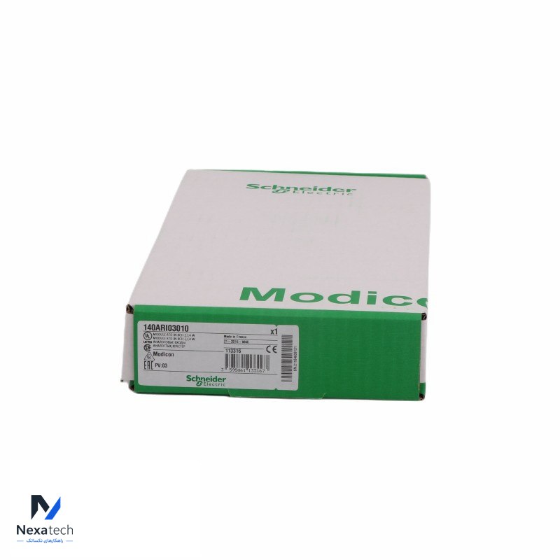 Schneider 140ARI03010 analog input module Modicon Quantum - 8 I Ni / Pt 100, 200, 500, 1000